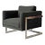 No. 989 T-Back Lounge Chair by Milo Baughman for Thayer Coggin For Sale