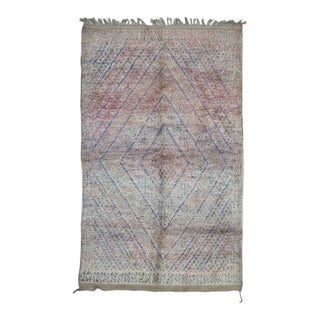 Vintage Beni M'Guild Rug - 10 X 6.2 Ft For Sale