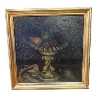 19th Century Oil Painting “Still Life” For Sale