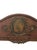 Brown Antique Neoclassical Mahogany Twin Bed Frame With Hand-Painted Classical Medallions & Gilt Decoration For Sale - Image 8 of 10