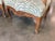 Wood French Walnut Fauteuils Newly Upholstered in Stroheim Animal Print For Sale - Image 7 of 14