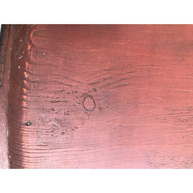 Oval Mirror in a Mahogany Frame For Sale - Image 9 of 18