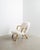 Wood Vintage Danish Wooden Sheepskin Clam Chair by Arnold Madsen for Madsen & Schubell Denmark, 1940s For Sale - Image 7 of 7