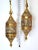 Lamp Pair Brass Pendant Lights Restored For Sale In Miami - Image 6 of 14