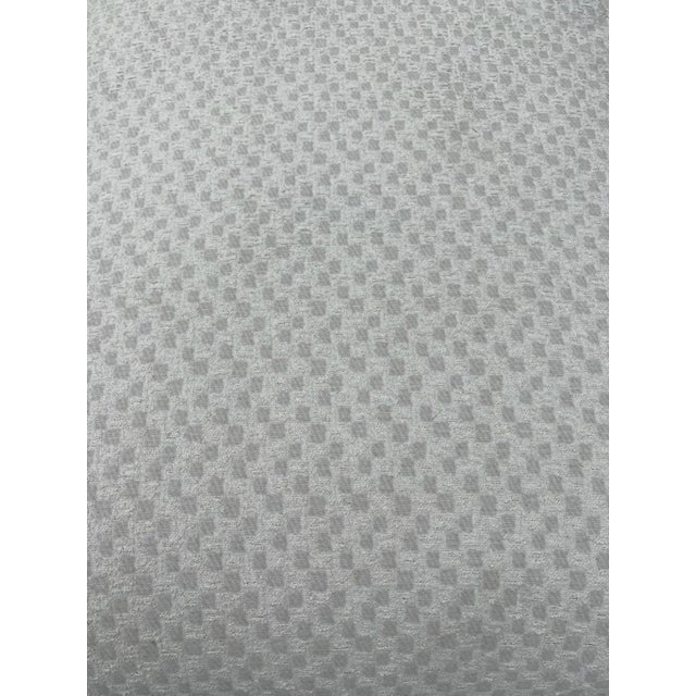 Mid 20th Century Wicker Occasional Chair With Ottoman For Sale - Image 12 of 12