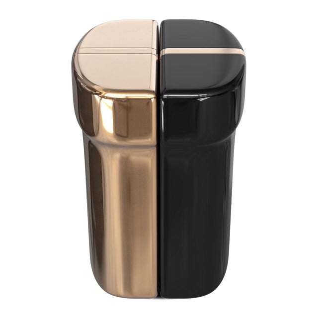 "Devonshire" Side Table with Bronze and Stainless Steel, Handmade Bizimyer Furniture. Unmatched. Unrivalled. Designed by...
