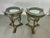 Bronze 1900s Pair Pompeiian Grand Tour Bronze Gueridon Tables, Tripod Legs With Pawed Feet For Sale - Image 8 of 8