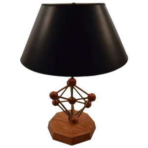 Folky Mid-Century "Automium" Model Lamp