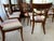 Wood 1940s Vintage Baker Furniture Regency Klismos Style Dining Chairs - Set of 6 For Sale - Image 7 of 12