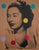 Billie Holiday Pop Art Portrait Painting by Dane Shue For Sale