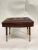 Mid-Century Modern Ottoman in Sheathed Leather by Jacques Adnet, 1950s For Sale - Image 3 of 9