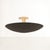 Modern Hudson Valley Lighting Bern 18 in. 3 Light Flush Mount in Vintage Brass and Bronze Finish For Sale - Image 3 of 4