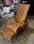Wood 1970s Hemingway Rattan Lounge Chair With Extendable Footrest For Sale - Image 7 of 11