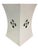 Modern White Lacquered Pedestal For Sale - Image 3 of 4