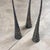 Sculptural Candleholders in Burnished Metal, Italy, 1980s, Set of 3 For Sale - Image 4 of 18