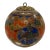 Vintage Rosenthal Versace Crystal Globe Ornament For Sale