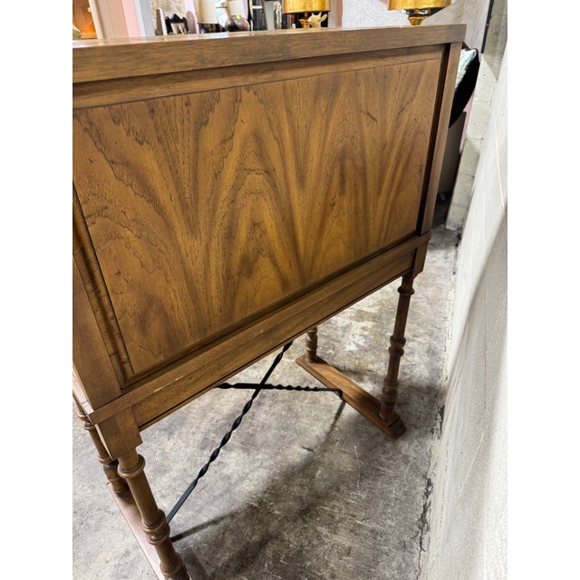 Boho Spanish Smoking Room Style Desk Bar For Sale - Image 4 of 11