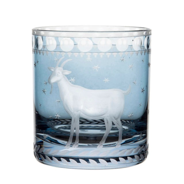 ARTEL Staro Barnyard Collection Double Old Fashioned Glasses in Slate - Set of 10 For Sale - Image 10 of 12