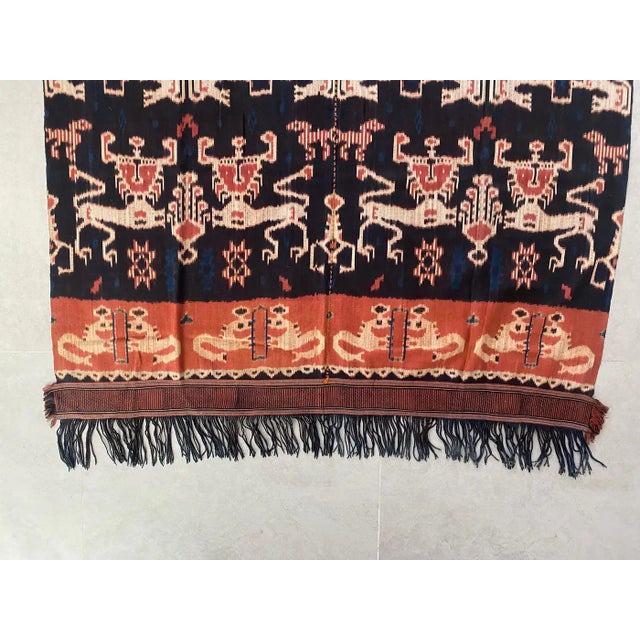 1970s Ikat Textile From Sumba Island, Indonesia For Sale - Image 5 of 10