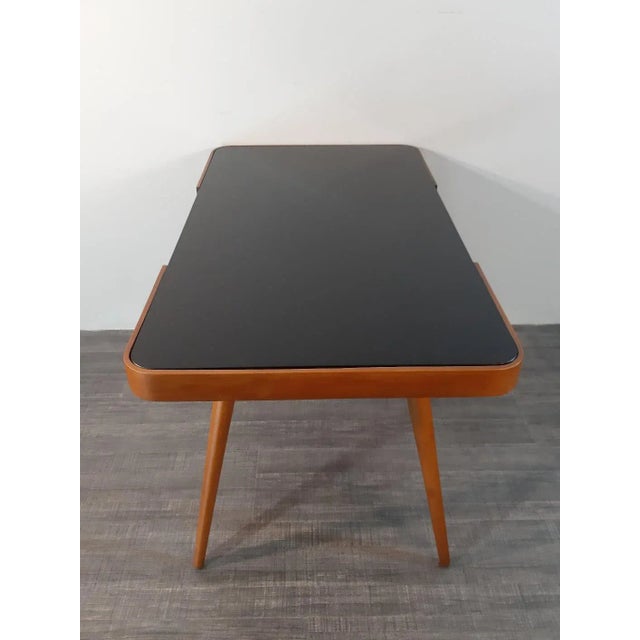 Beech Coffee Table from Interier Praha, 1960s For Sale - Image 14 of 18