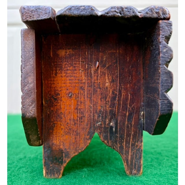 Late 19th Century Folk Art Pine Money Box For Sale In Los Angeles - Image 6 of 8