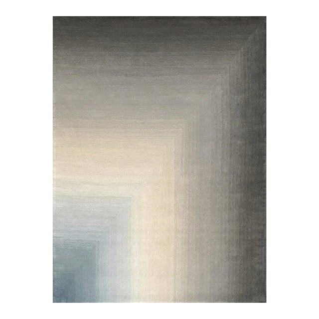 Pasargad Home Rodeo Grey Area Rug- 8' 9" X 11' 9" For Sale