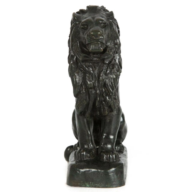 Initially modeled by Barye in 1846 as a commission by Louis-Phillipe for the Tuilleries Gardens at a cost of 10,000...