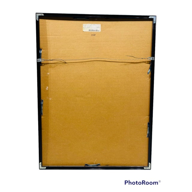 Black 1989 Victor Skrebneski Nude (From the Series: Backs) Framed Poster for the Chicago International Film Festival For Sale - Image 8 of 9