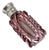 Antique Victorian Bohemian Cut Glass Vanity Scent Bottle with Silver Mount For Sale