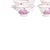 Porcelain Teacups and Saucers, 19th Century, Set of 12 For Sale - Image 3 of 6