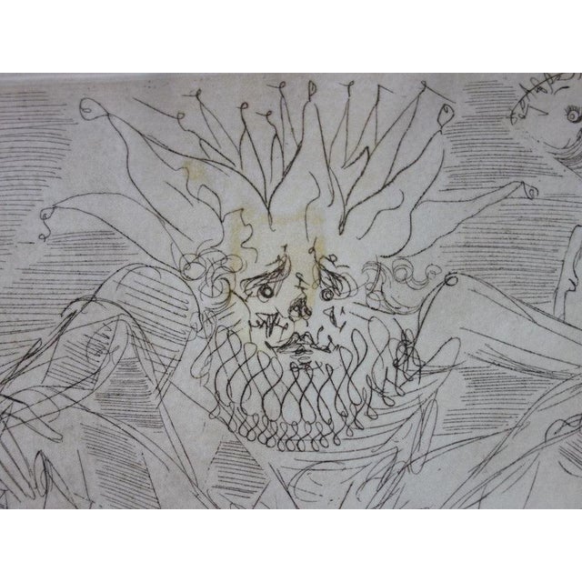 Salvador Dali, Le clown, Etching For Sale - Image 6 of 10