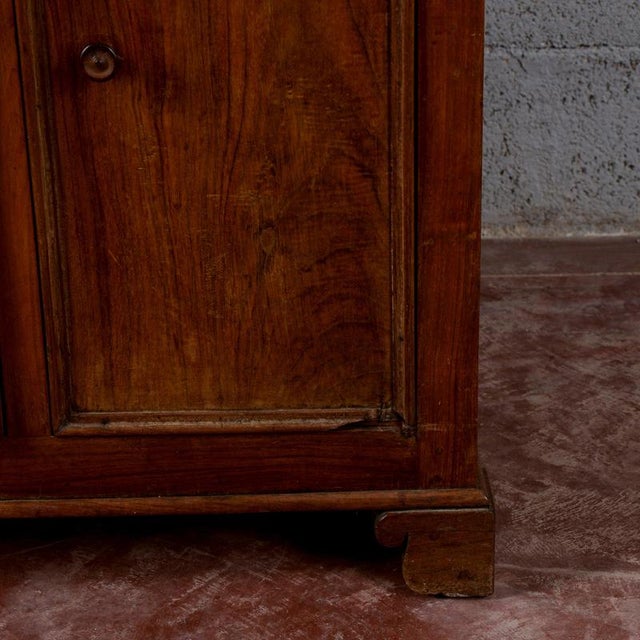 Brown Rustic Solid Wooden Buffet For Sale - Image 8 of 16