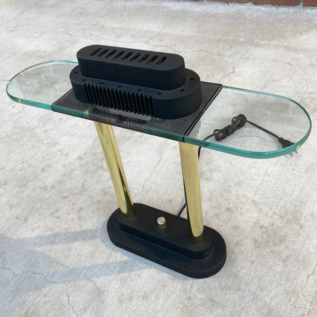 Memphis Style Desk Lamp Robert Sonneman for Kovacs For Sale - Image 9 of 13