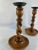Early 20th Century English Barley Twist Candlesticks - a Pair For Sale - Image 9 of 12