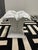 Plastic Vintage Like Serge Roche Hollywood Regency Palm Leaf Coffee Table Pedestal For Sale - Image 7 of 12