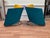 1980s Postmodern Multicolored Microfiber Armchairs by Møremøbler – A Pair For Sale - Image 4 of 8
