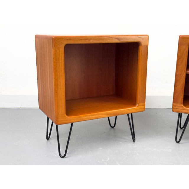 CFC Silkeborg Danish Teak Nightstands from CFC Silkeborg, 1970s, Set of 2 For Sale - Image 4 of 14