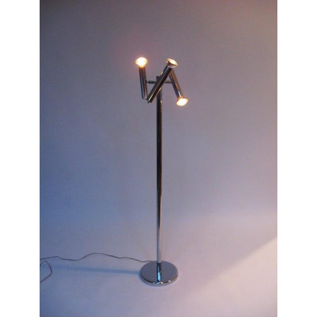 Mid-Century Modern Mid 20th Century Minimalist TSAO Designs Floor Lamp For Sale - Image 3 of 10