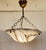 Metal German Art Deco Ceiling Lamp, 1930 For Sale - Image 7 of 7
