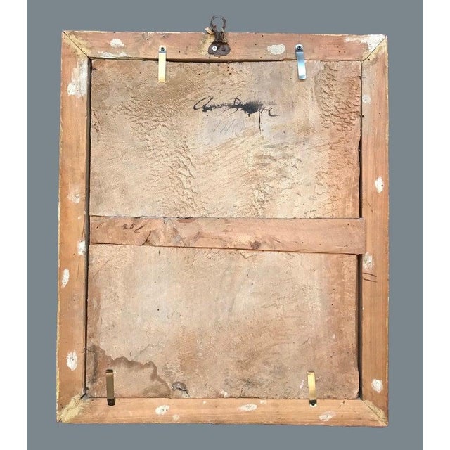 Giovanni Maria Butteri, Portrait of Francis I, Oil on Panel, 16th Century, Framed For Sale - Image 9 of 10