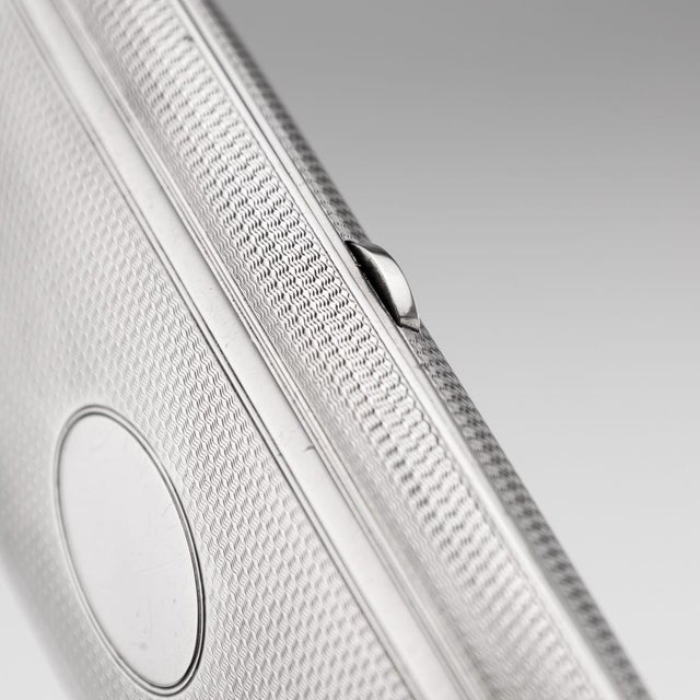 Antique 19th Century Victorian Silver Cigar Case from Henry William Dee, 1877 For Sale - Image 11 of 15