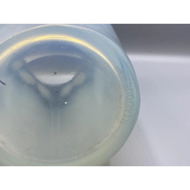 Glass Opalescent Ceylan Vase by René Lalique, 1924 For Sale - Image 7 of 10