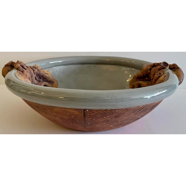 1970's Artistic Glazed & Mat Centerpiece For Sale - Image 10 of 10