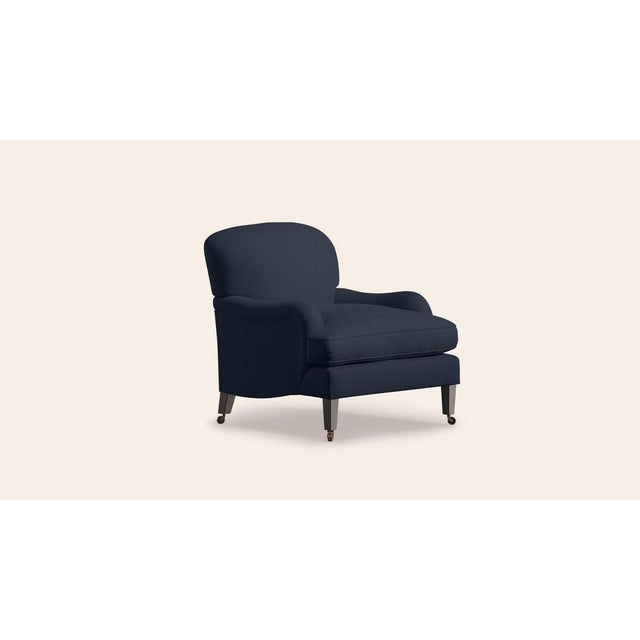 Prussian Sofia Lounge Chair by Ceraudo For Sale - Image 5 of 5