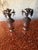 Late 19th Century 19th Century Mercury Glass and Floral Mantle Ornaments For Sale - Image 5 of 5