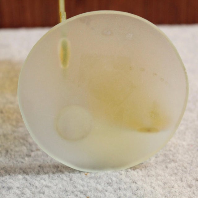 Mid Century Glass Butterfly Bud Vase For Sale - Image 4 of 5
