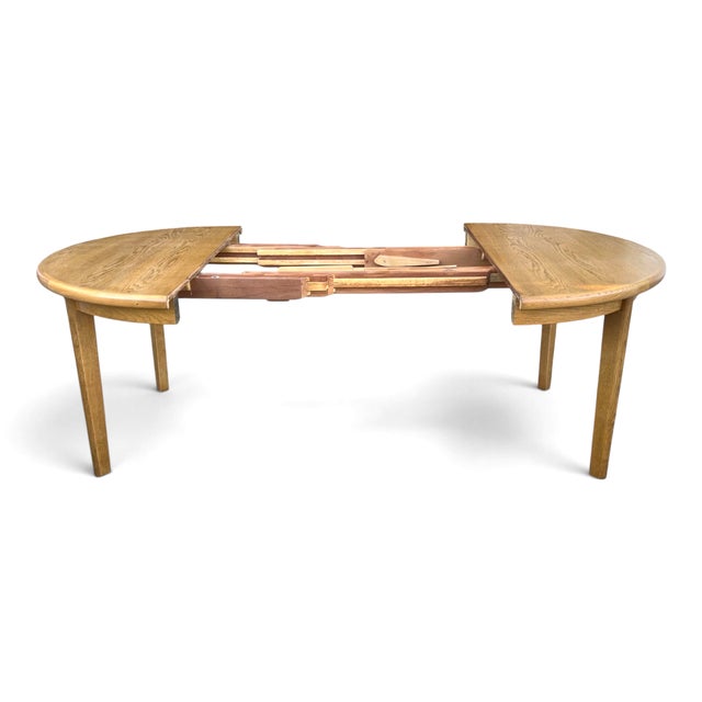 1960s Sorø Stole Danish Modern Teak Extendable Dining Table With 3 Leaves For Sale In Los Angeles - Image 6 of 17