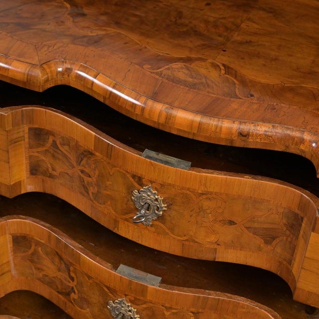 Wood Baroque Chest of Drawers, Braunschweig, 1740s For Sale - Image 7 of 10