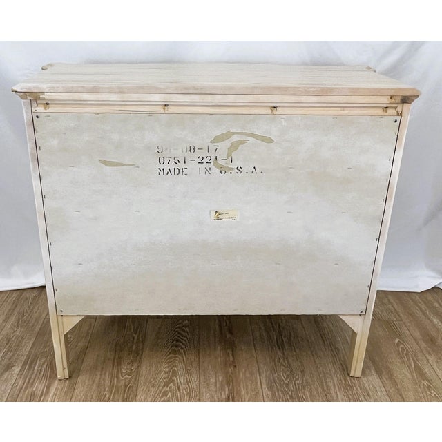 Vintage Lexington Chest of Drawers in Factory Whitewashed Driftwood