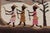 Textile Vintage African Tapestry With Tribal Village, Wildlife and Hunting Scene For Sale - Image 7 of 15